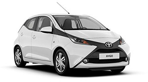 Rent a car in Athens Toyota Aygo